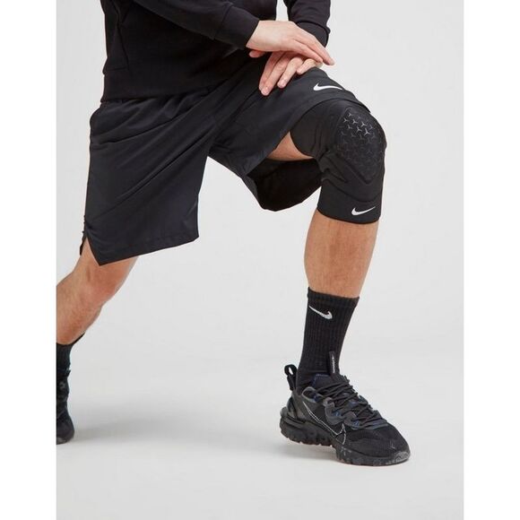 Nike Unisex Adult Pro Closed Patella 3.0 Compression Knee Support / Black/White - Picture 3 of 5